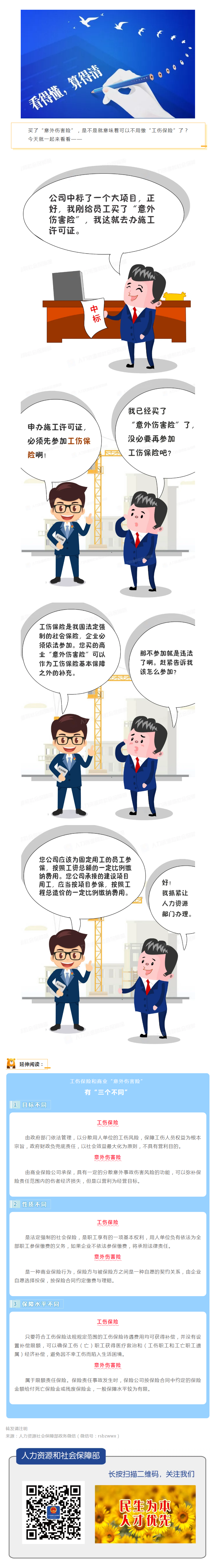買了意外傷害保險(xiǎn)就不參加工傷保險(xiǎn)，違法！.png