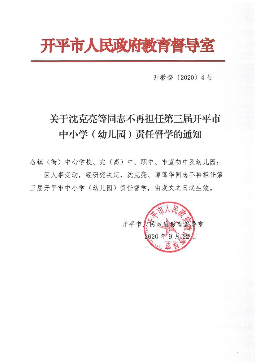 開(kāi)教督〔2020〕4號(hào)關(guān)于沈克亮等同志不再擔(dān)任第三屆開(kāi)平市中小學(xué)（幼兒園）責(zé)任督學(xué)的通知0000.jpg