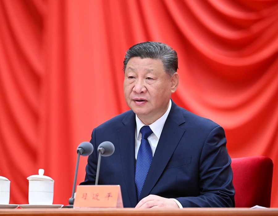 ??1月6日，中共中央總書記、國家主席、中央軍委主席習近平在中國共產(chǎn)黨第二十屆中央紀律檢查委員會第四次全體會議上發(fā)表重要講話。
